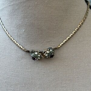 Elegant Gold and Silver Necklace